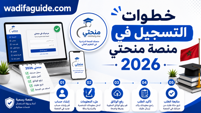 خطوات التسجيل في منصة منحتي 2026