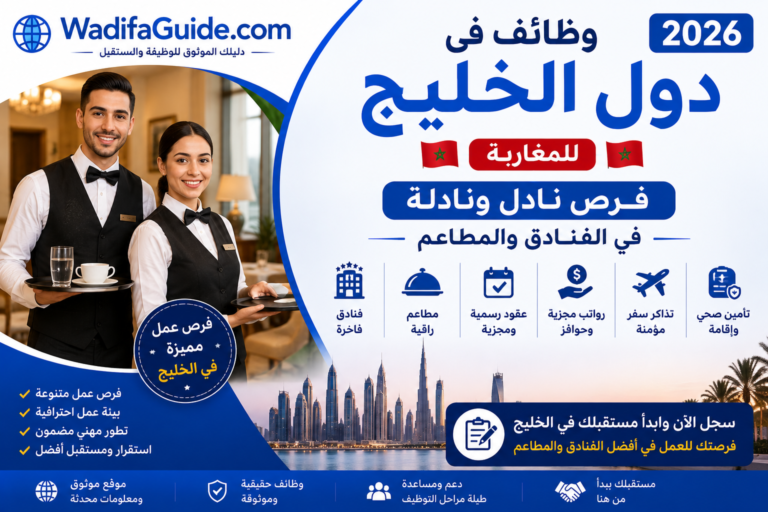 وظائف في دول الخليج 2026 للمغاربة